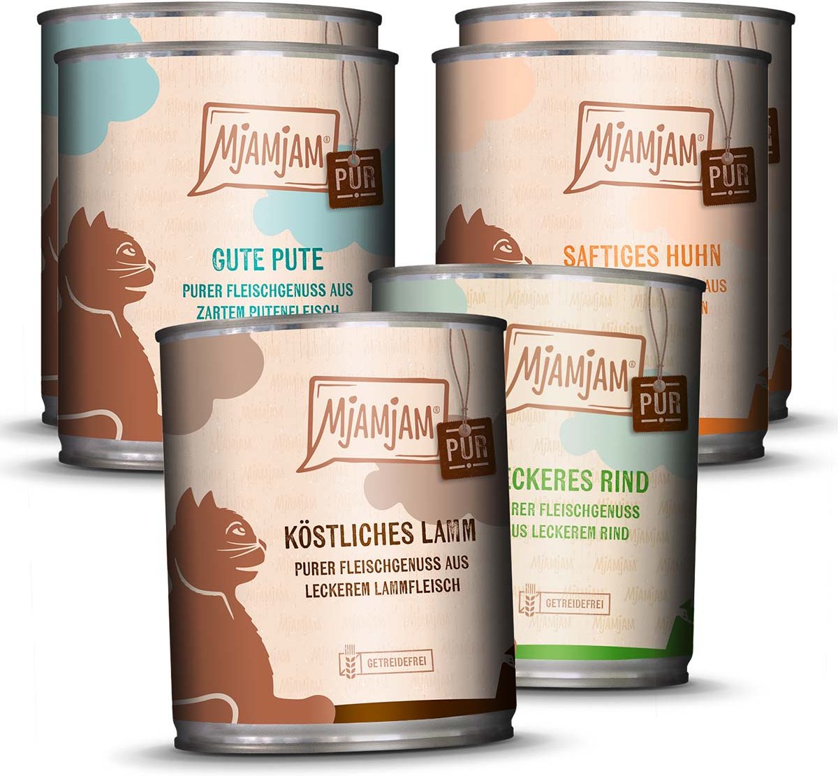 MjAMjAM Mixpaket V Purer Fleischgenuss 24x800g