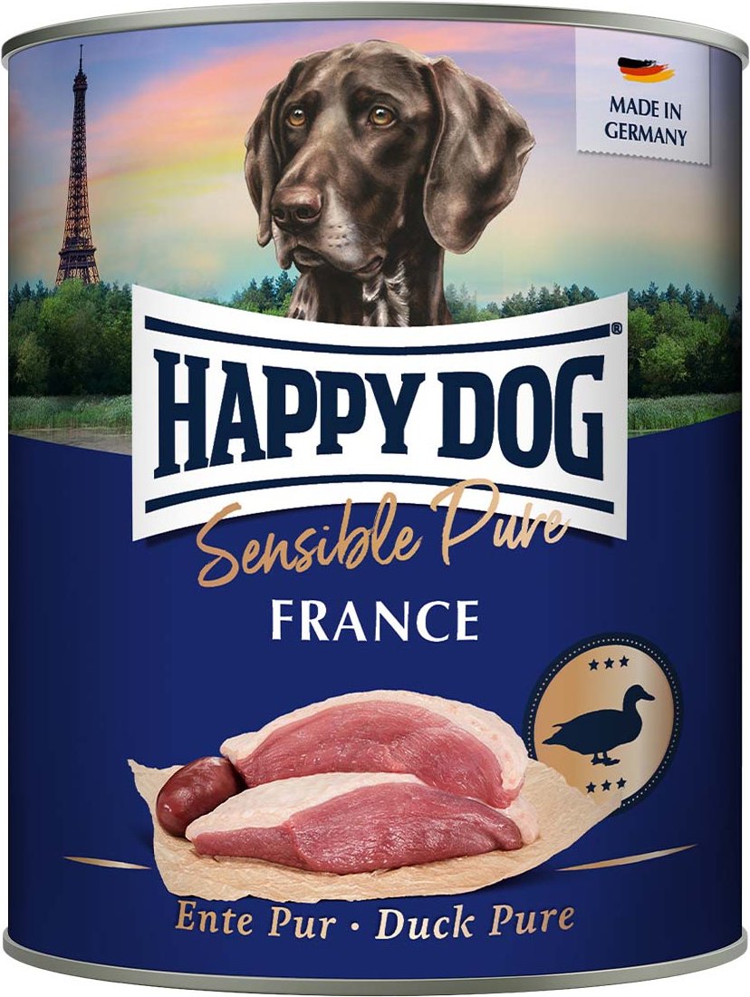 Happy Dog Sensible Pure France (Ente) 24x800g
