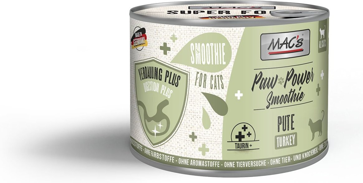 MAC's Cat Paw Power Smoothie Pute Verdauung 6x200g