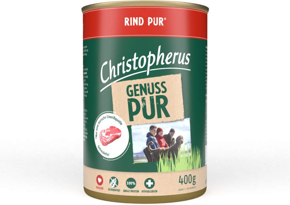 Christopherus Pur – Rind 6x400g