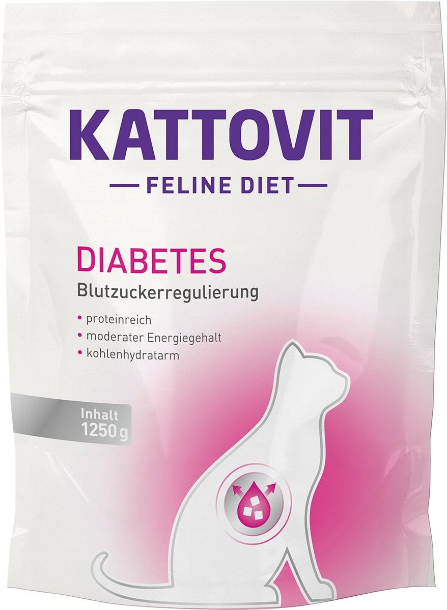 Kattovit Katzenfutter Feline Diabetes/Gewicht 1,25kg
