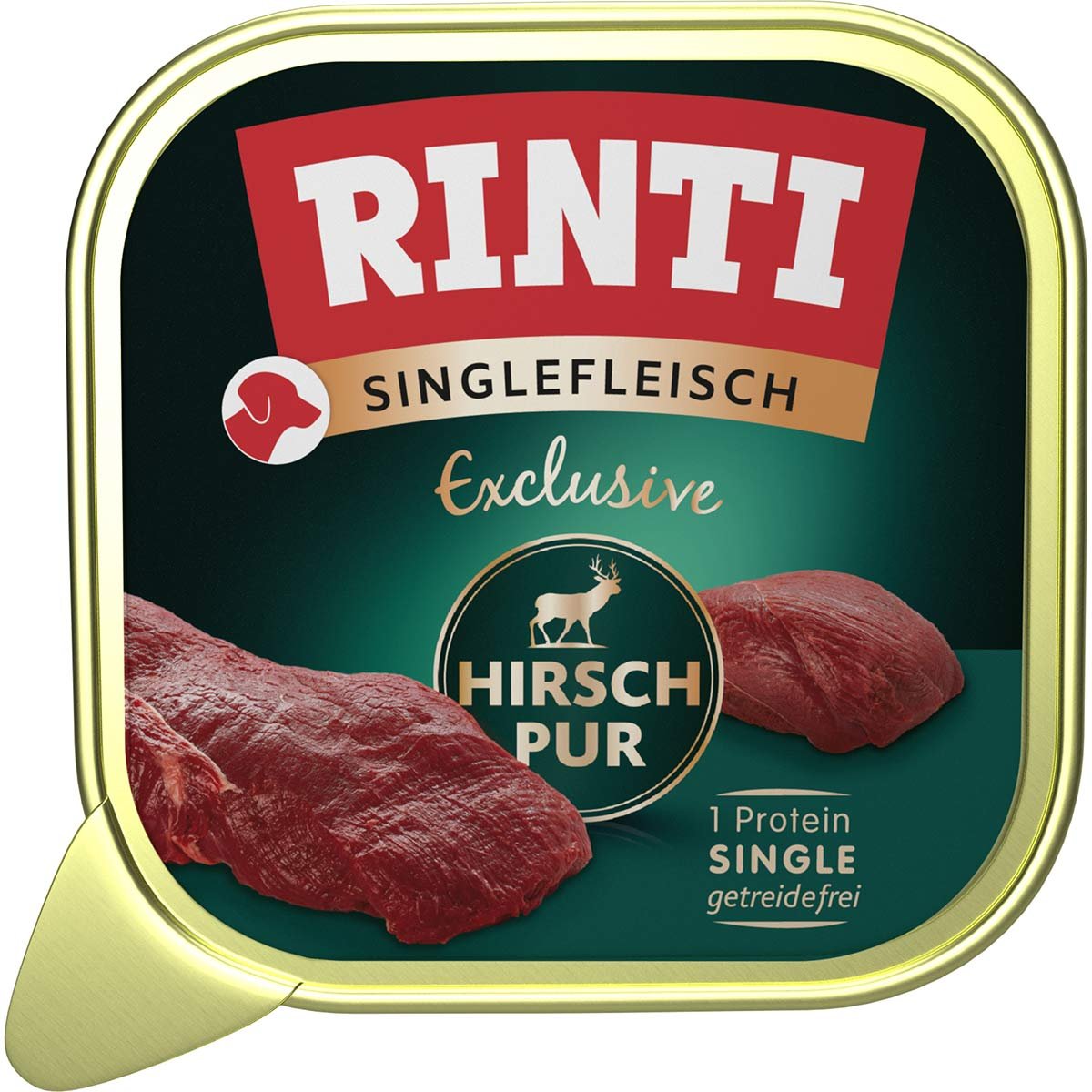 Rinti Singlefleisch Exclusive Hirsch pur 10x150 g