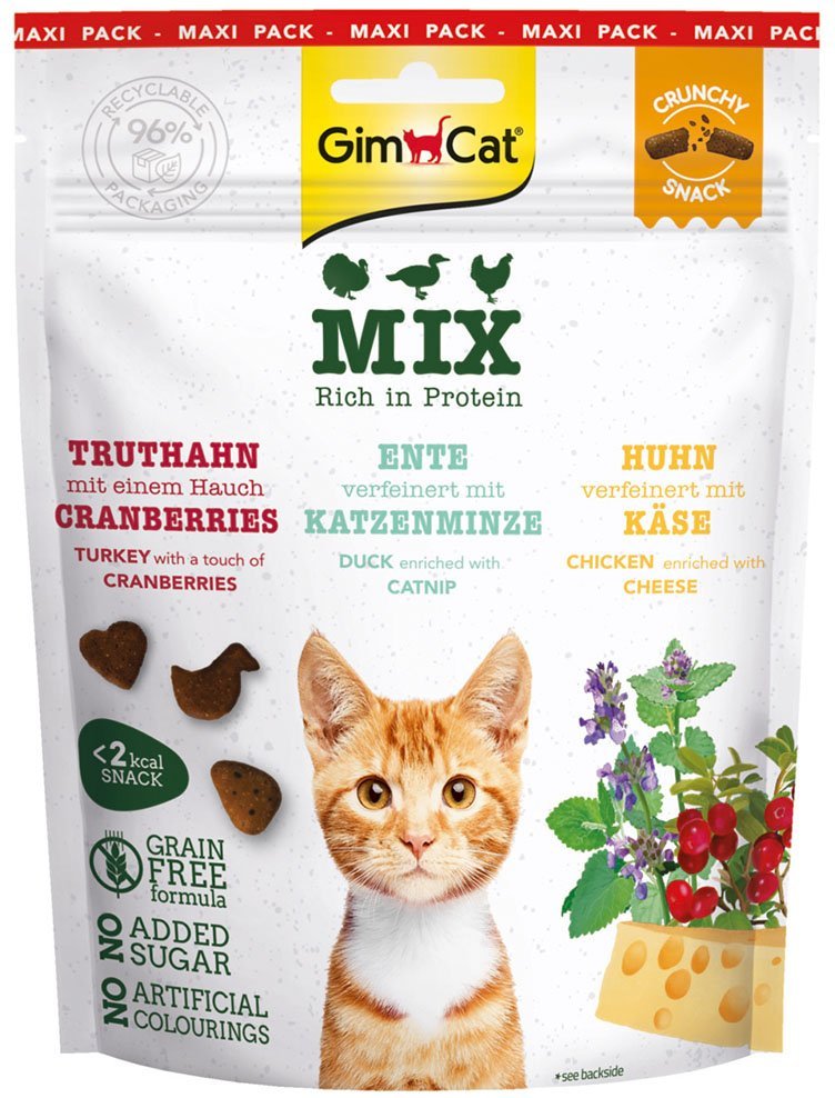 GimCat Crunchy Snacks Mix 140g