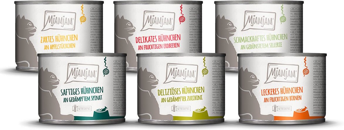 MjAMjAM Chicks & Friends Box 6x200g