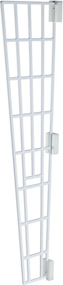 Trixie Kippfenster-Schutzgitter, schräg in weiß für eine Fensterseite