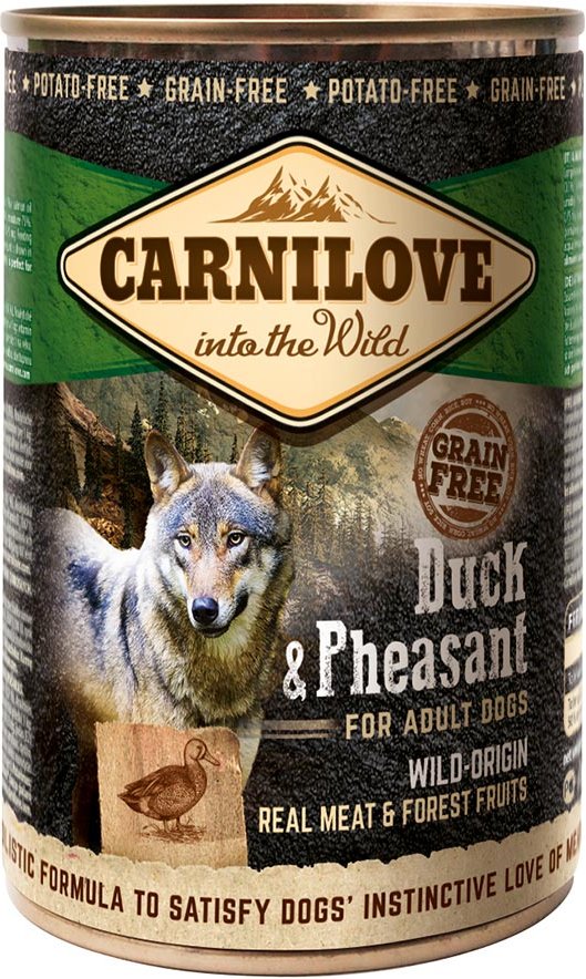 Carnilove Dog - Adult - Duck & Pheasant 6x400g