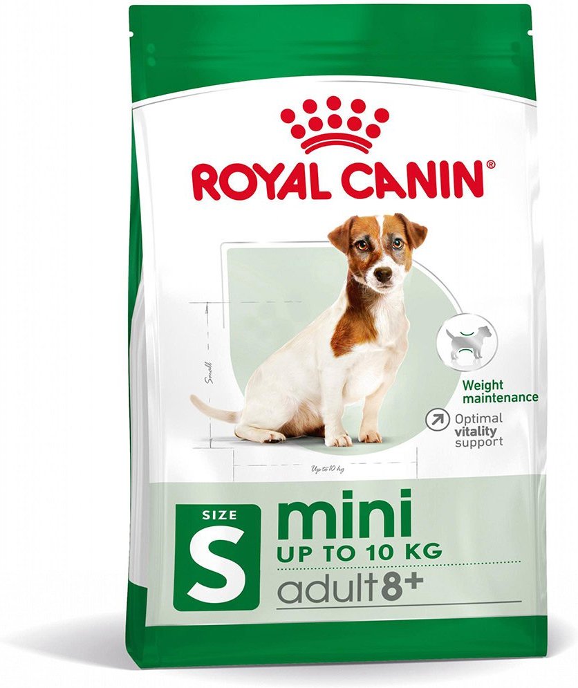ROYAL CANIN MINI Adult 8+ Trockenfutter für ältere kleine Hunde 2kg