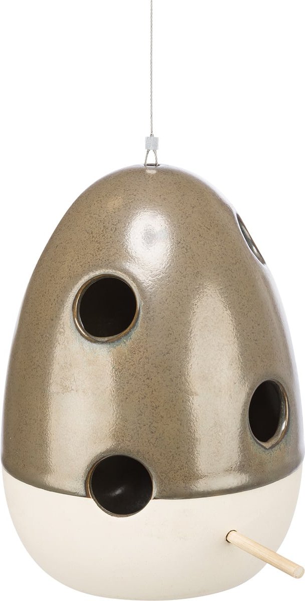 Trixie Nestbauhilfe zum Aufhängen, Keramik, waldgrün