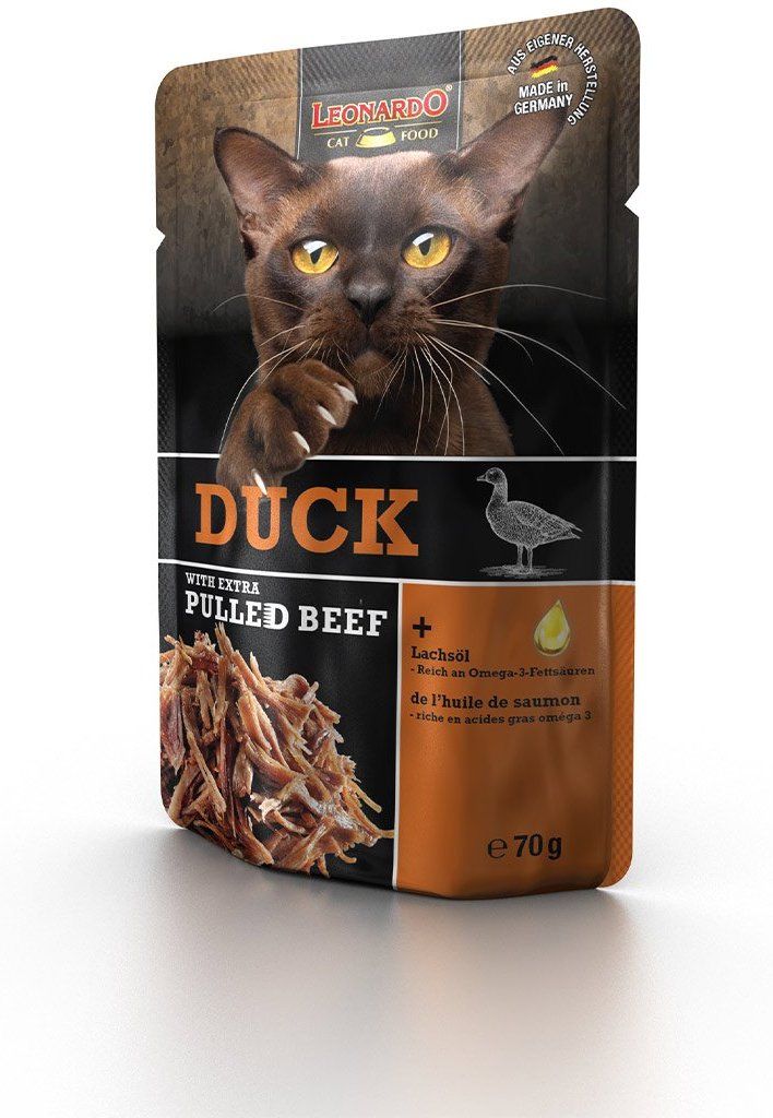 Leonardo Duck + extra pulled Beef 32x70g