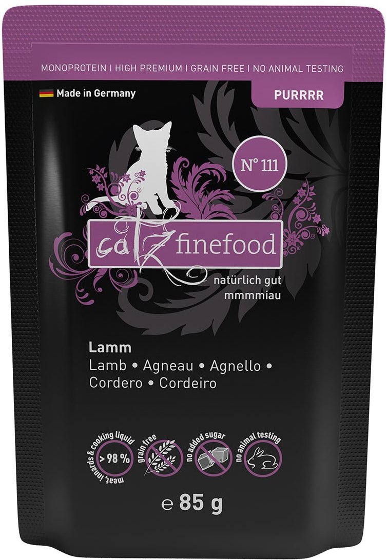 catz finefood PURE Lamm 16x85g