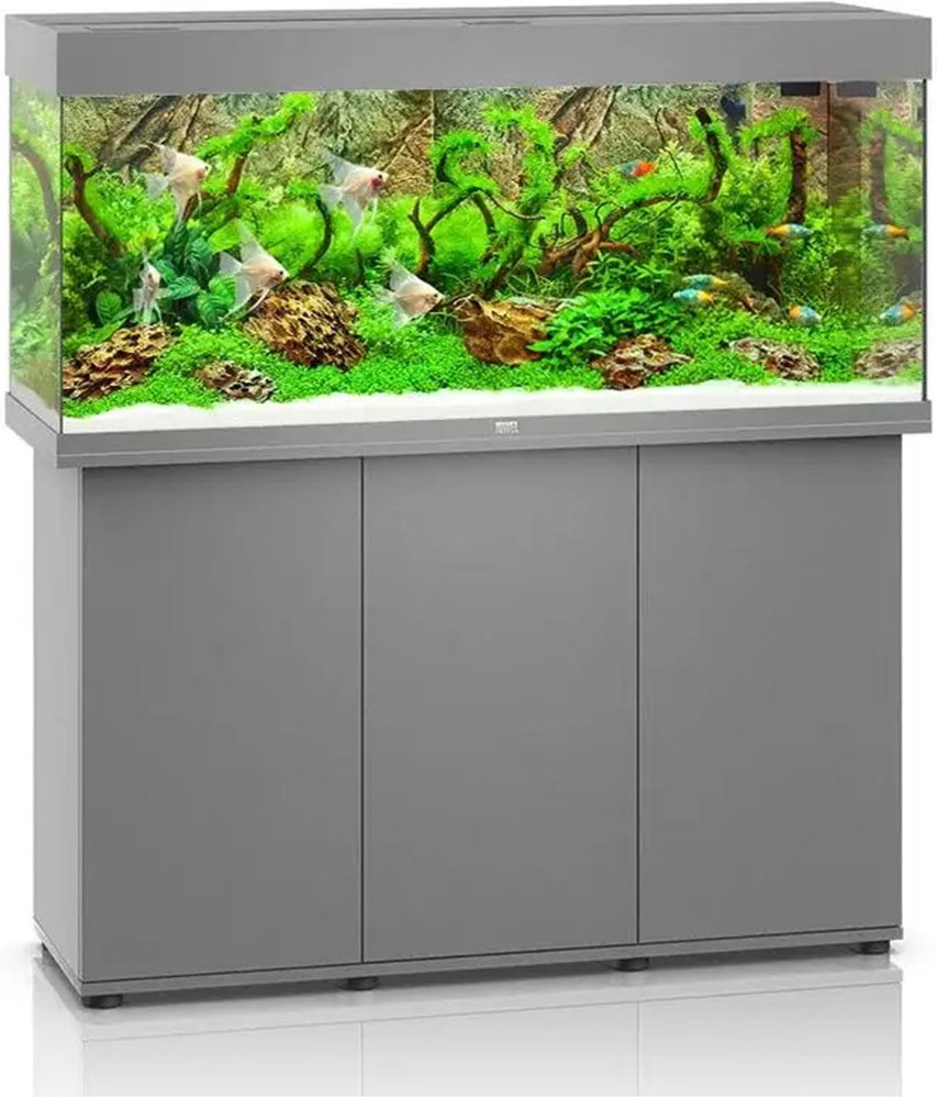 Juwel Rio 240 LED Komplett Aquarium mit Unterschrank SBX grau