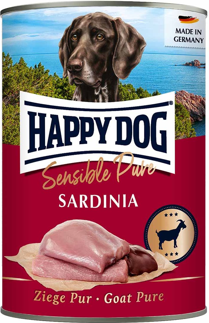 Happy Dog Sensible Pure Sardinia (Ziege) 12x400g