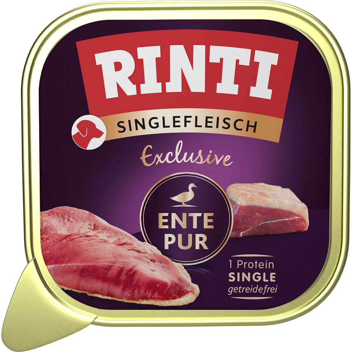 Rinti Singlefleisch Exclusive Ente pur 10x150 g