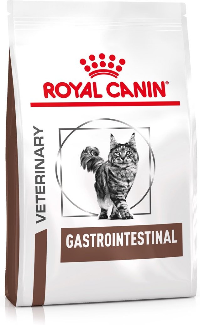 ROYAL CANIN® Veterinary GASTROINTESTINAL Trockenfutter für Katzen 2x4kg