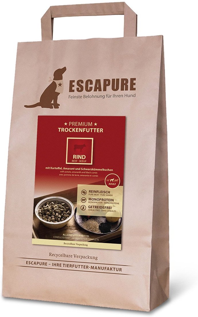 ESCAPURE Rind Premium Trockenfutter 1,5kg