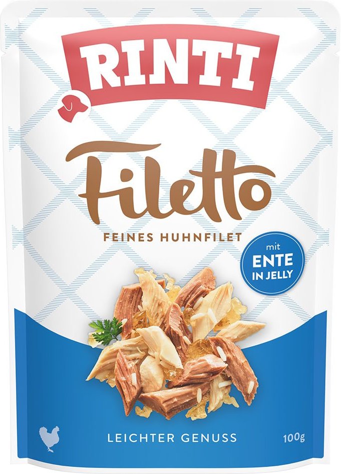 Rinti Filetto Huhn & Ente in Jelly 24x100g