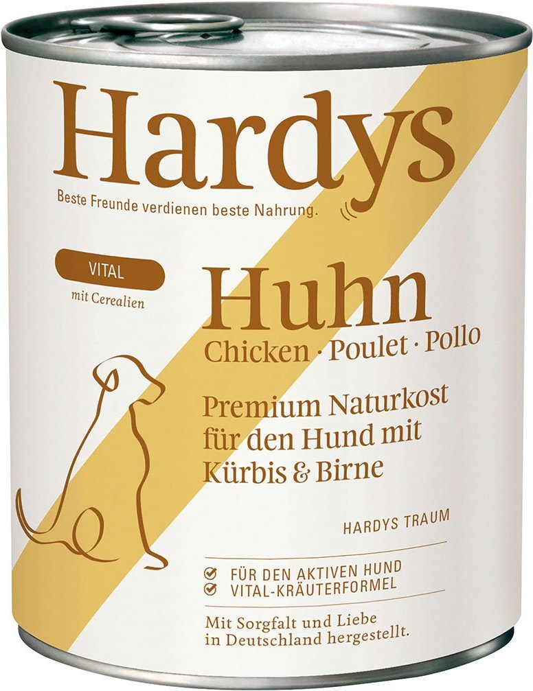Thumbnail - Hardys VITAL Huhn mit Kürbis & Birne 6x800g