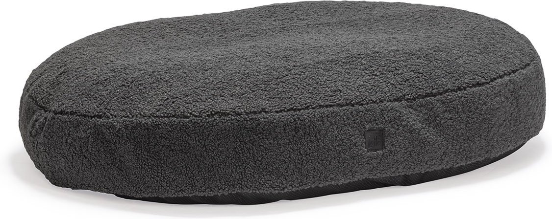 Designed by Lotte Hundekissen YNDIS oval anthrazit 115x85x15cm