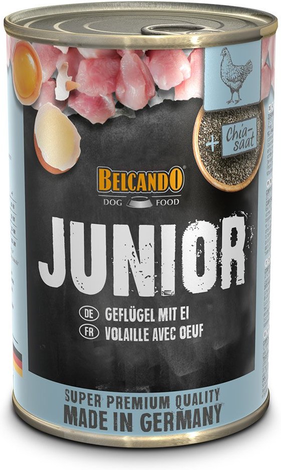 Belcando Junior Geflügel mit Ei 6x400g