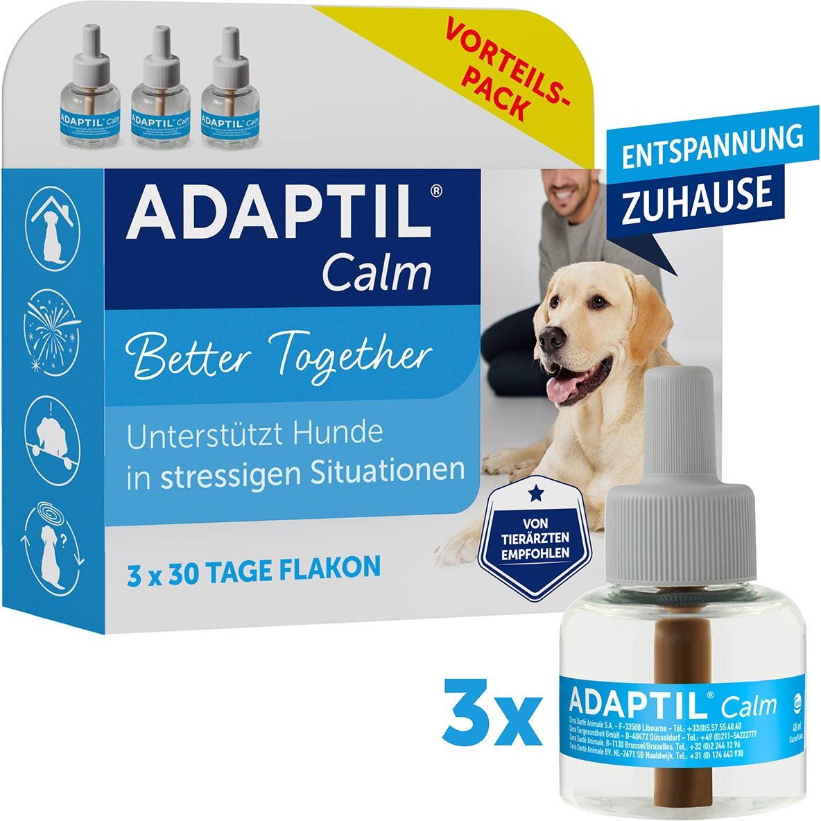 ADAPTIL® Calm 3x30 Tage Vorteilspack