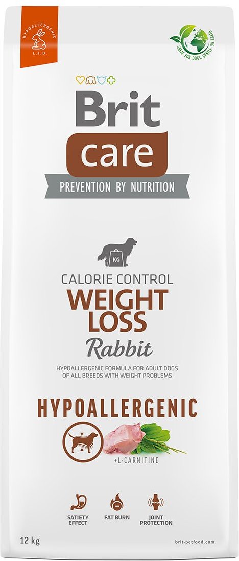 Brit Care Dog Hypoallergenic Weight Loss 12 kg