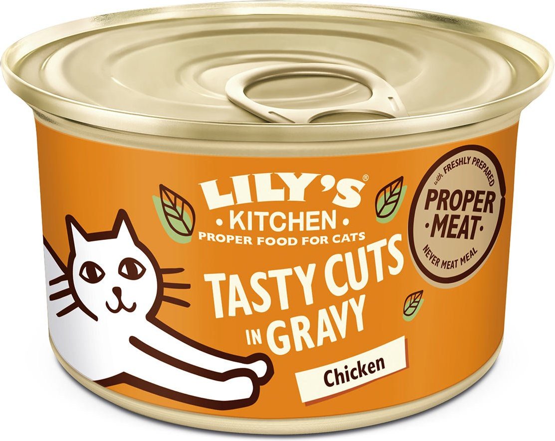 LILY'S KITCHEN Cat Tasty Cuts in Sauce Huhn 24x85g
