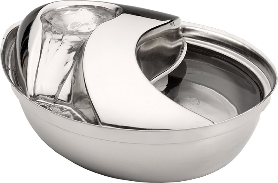 Pioneer Pet Edelstahl Trinkbrunnen Rain Drop Style 2,8 l