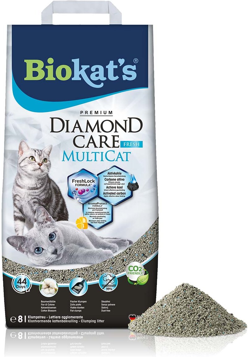 Biokat's Diamond Care MultiCat Fresh 8l