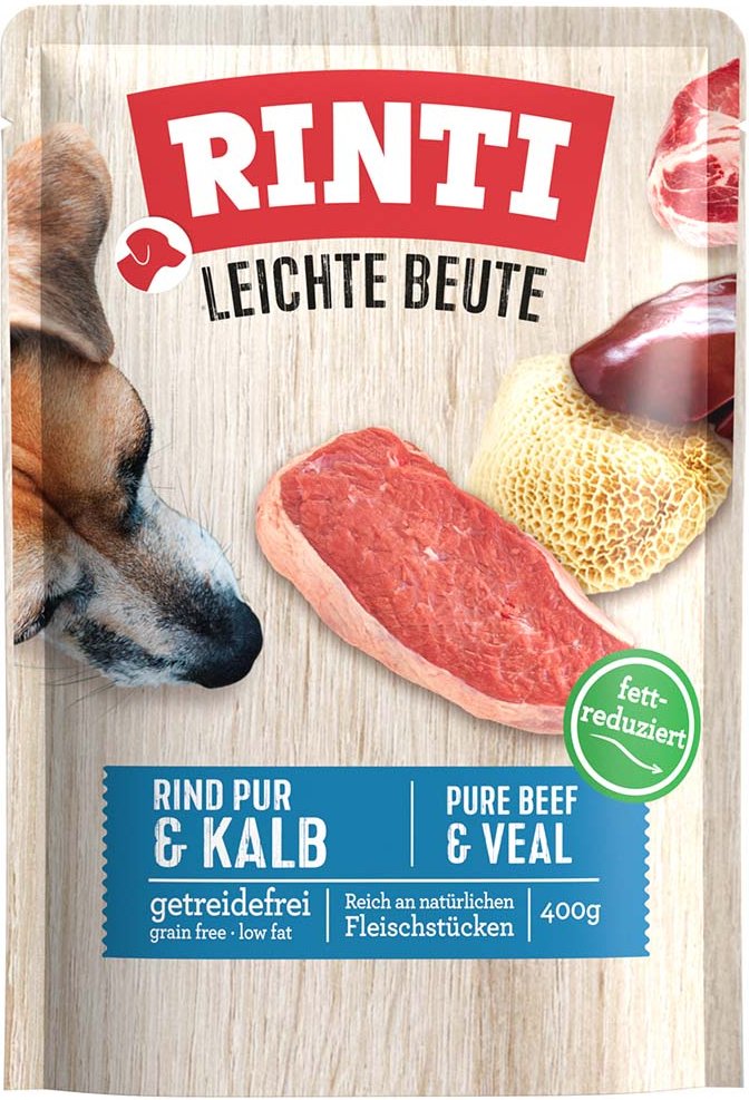 Rinti Leichte Beute Rind Pur + Kalb 10x400g