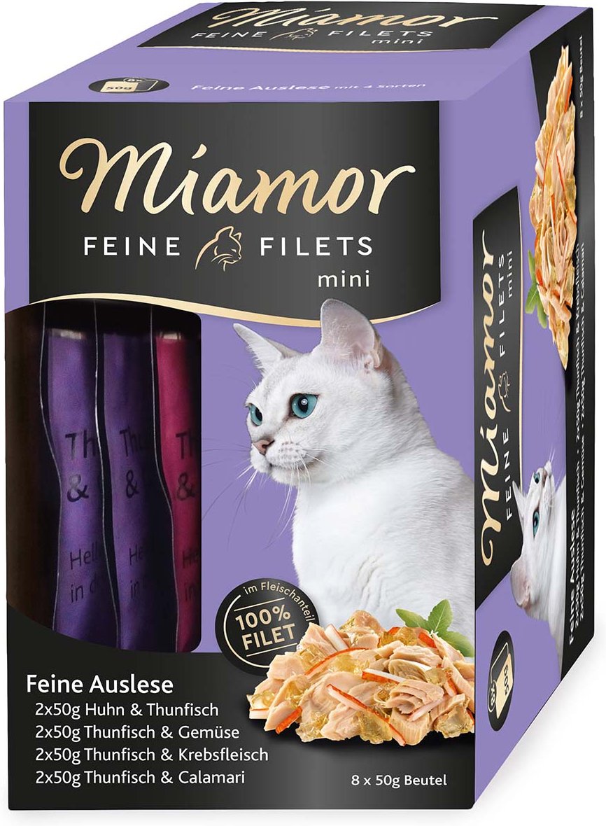 Miamor Feine Filets Mini Multibox Feine Auslese 8x50g
