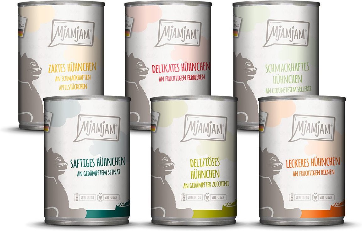 MjAMjAM Chicks & Friends Box 6x400g