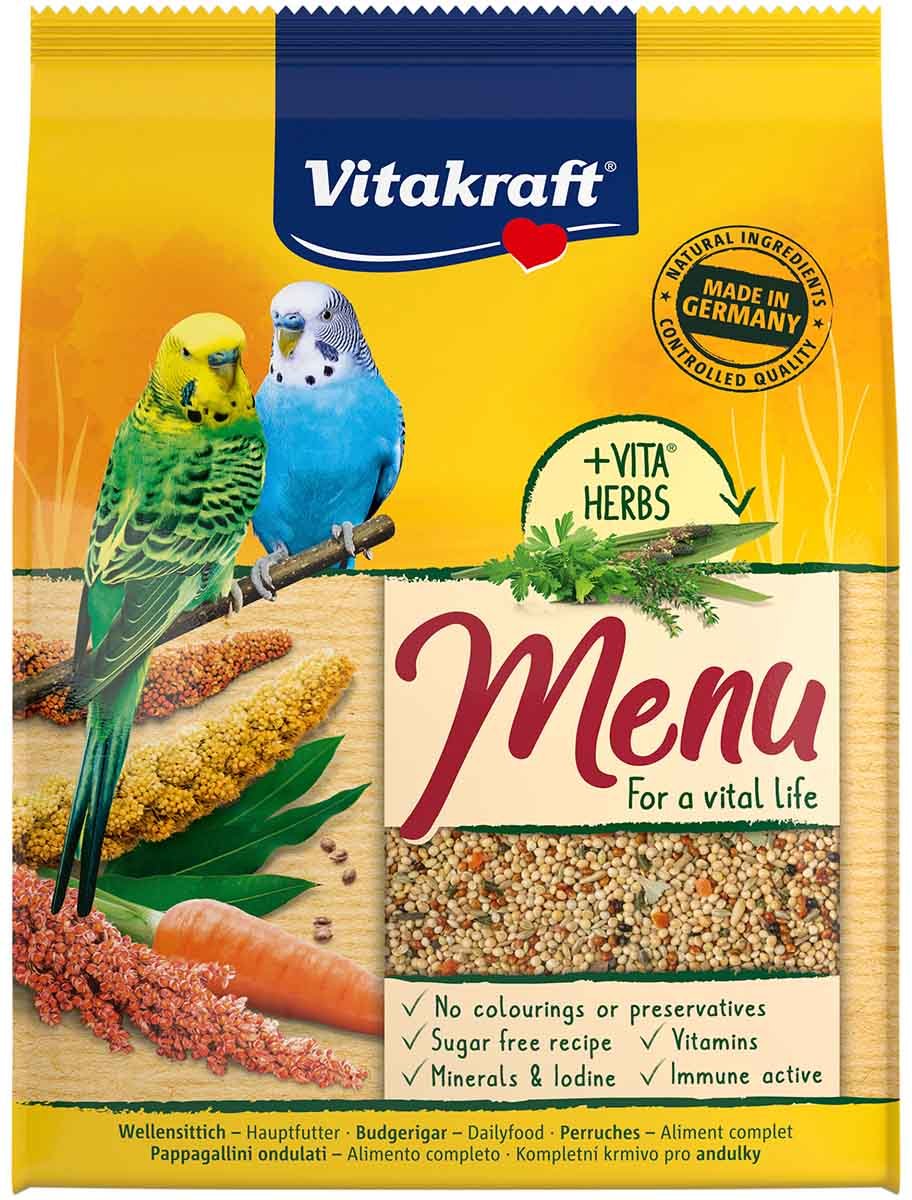 Vitakraft Wellensittich Premium Menü 2x3kg