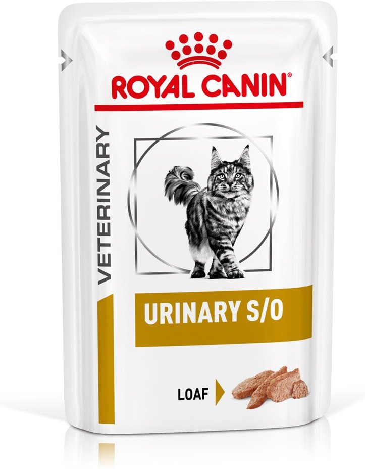 ROYAL CANIN® Veterinary URINARY S/O Mousse Nassfutter für Katzen 12x85g