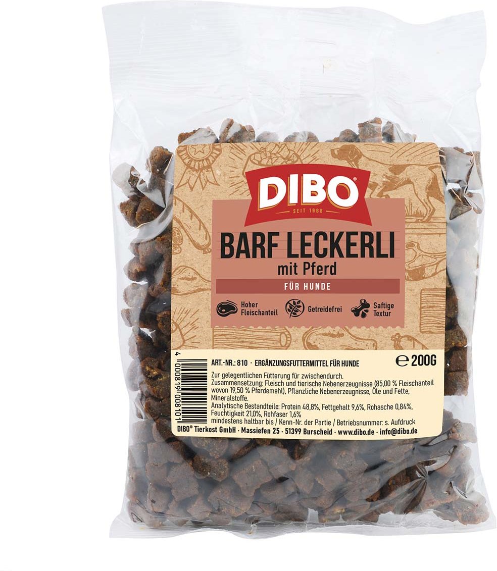DIBO BARF-Leckerli Pferd 200g