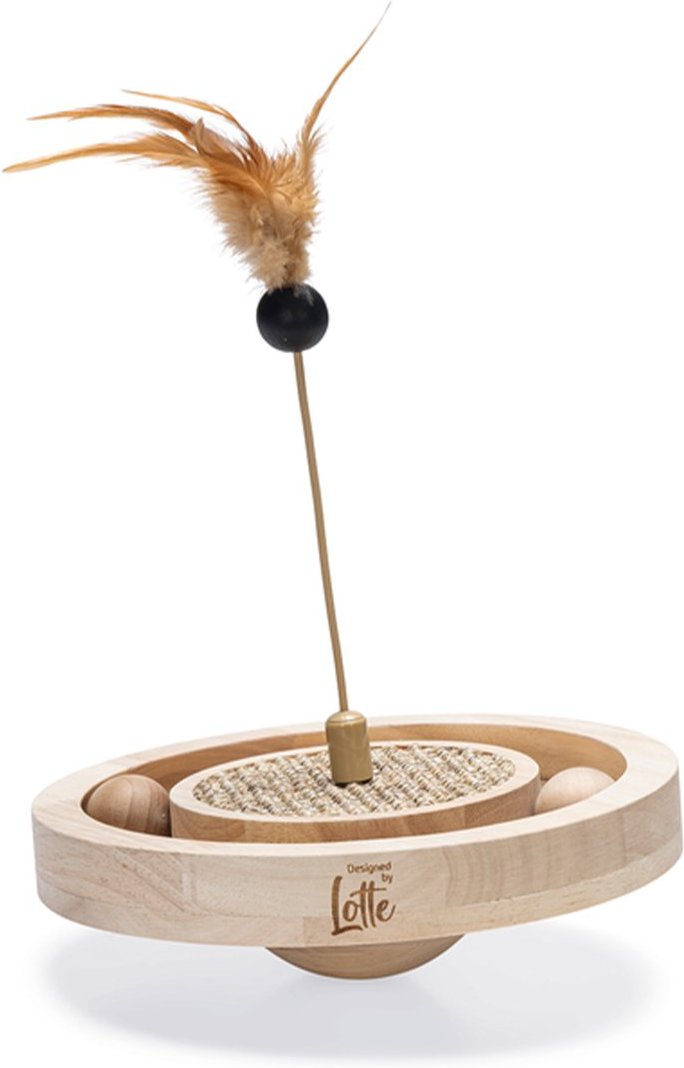 Designed by Lotte Katzenspielzeug Winni Holz