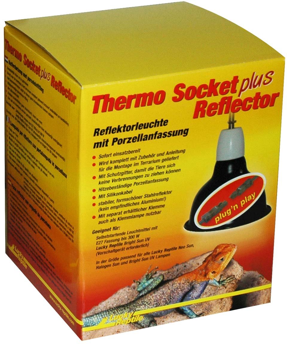 Lucky Reptile Thermo Socket + Reflector PRO Kurz