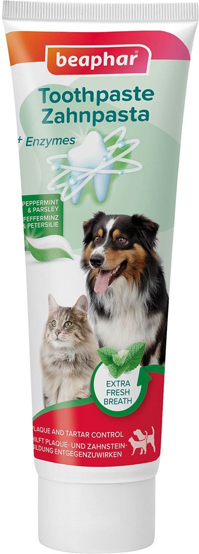beaphar Zahnpasta Pfefferminz & Petersilie 100 g