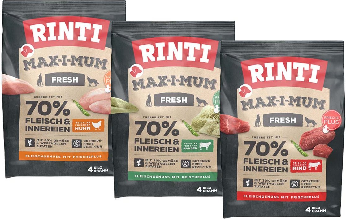 Rinti Max-i-Mum Probierpaket 3x4kg