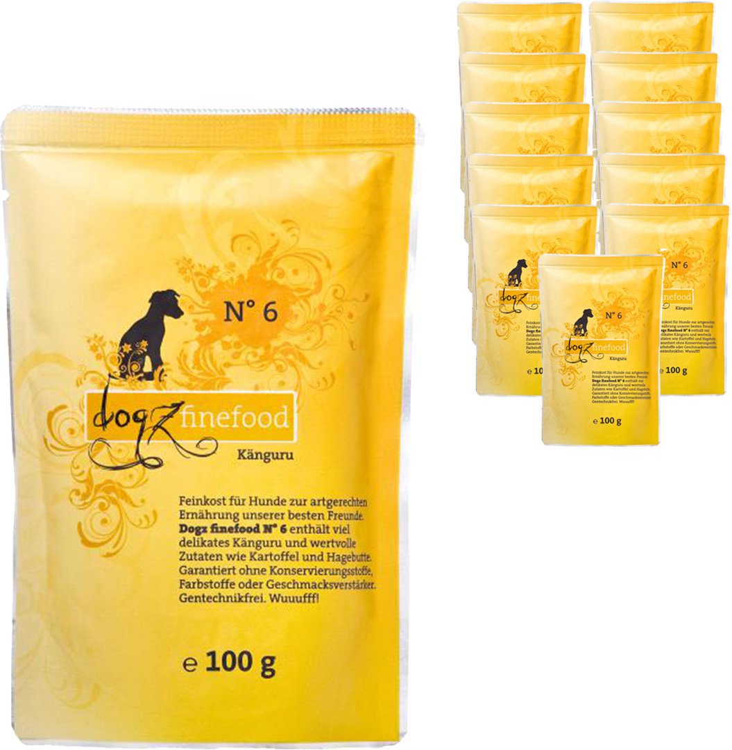 dogz finefood No. 6 Känguru 12x100g