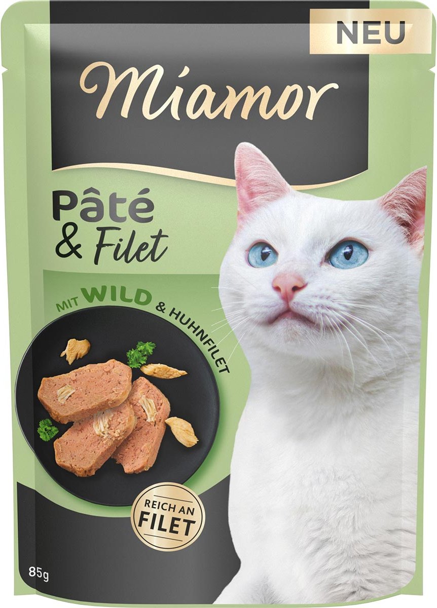Thumbnail - Miamor Pate & Filet mit Wild 10x85g