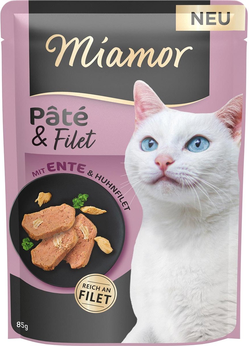 Miamor Pate & Filet mit Ente 10x85g