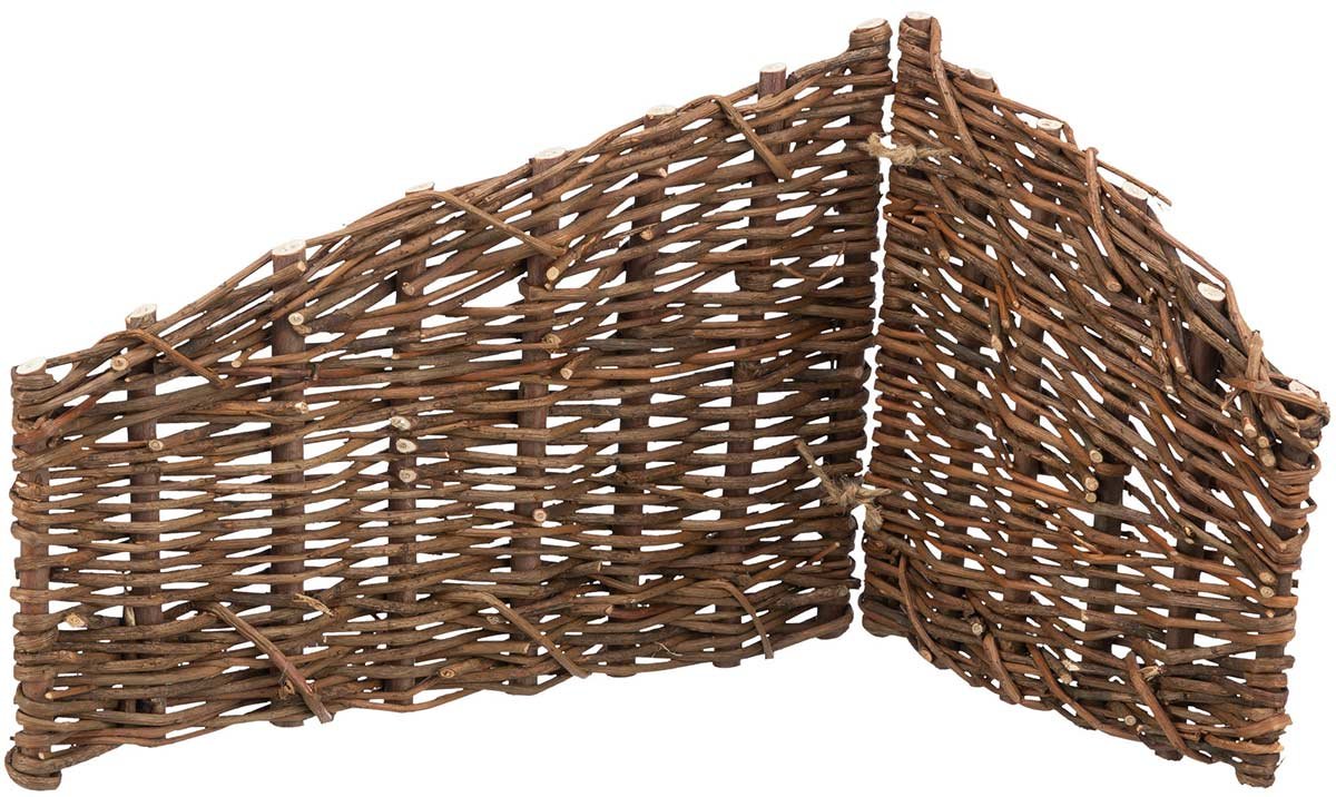 Trixie Kleintier Eck-Element aus Weide 30cm