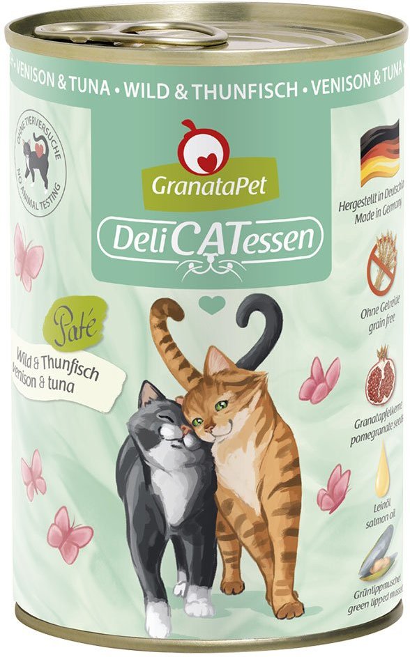 GranataPet Katze - Delicatessen Dose Wild & Thunfisch 6x400g