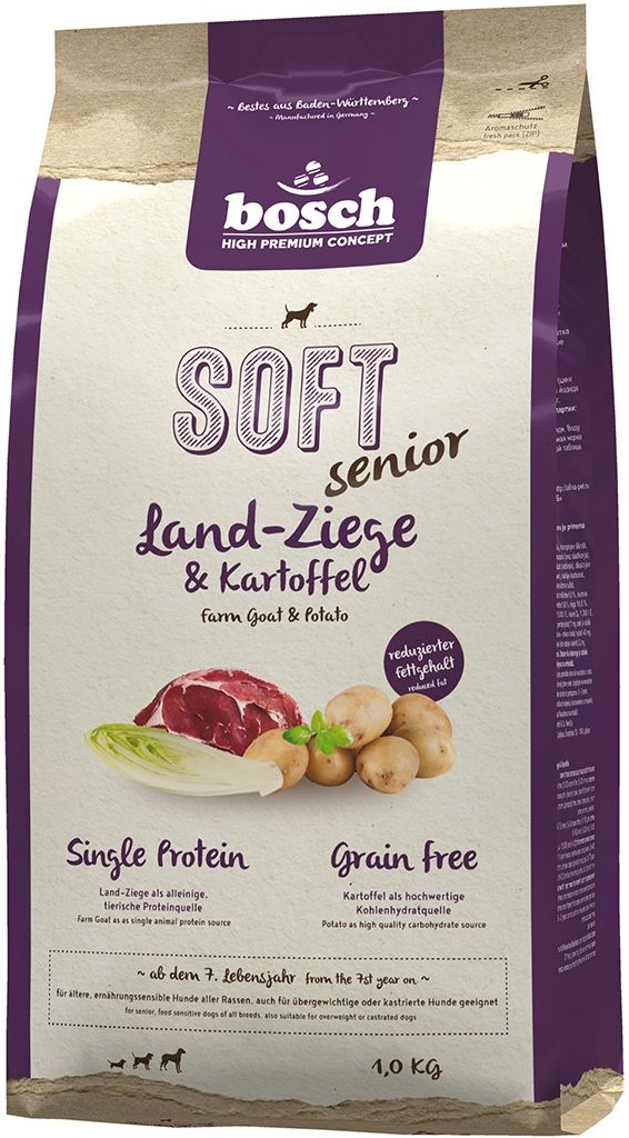 Bosch HPC Soft Senior Ziege + Kartoffel 1kg