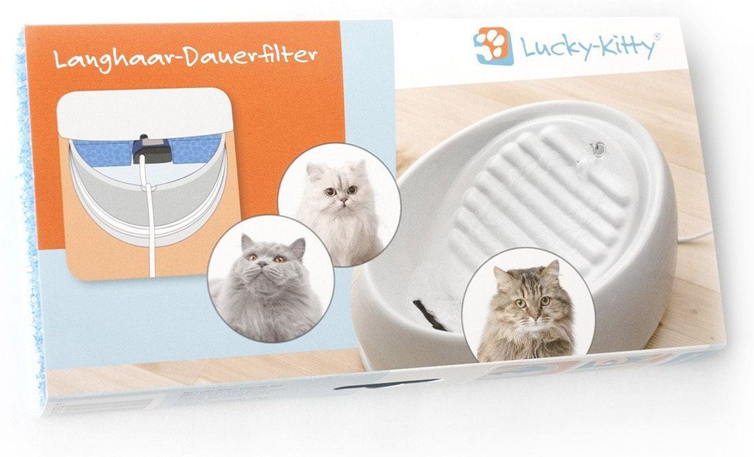 Lucky-Kitty Langhaar-Dauerfilter