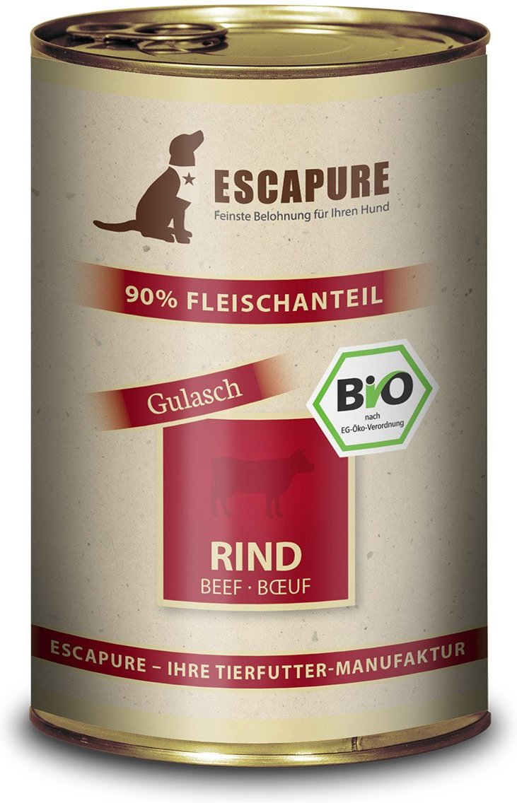 ESCAPURE BIO Rinder Gulasch 24x400g