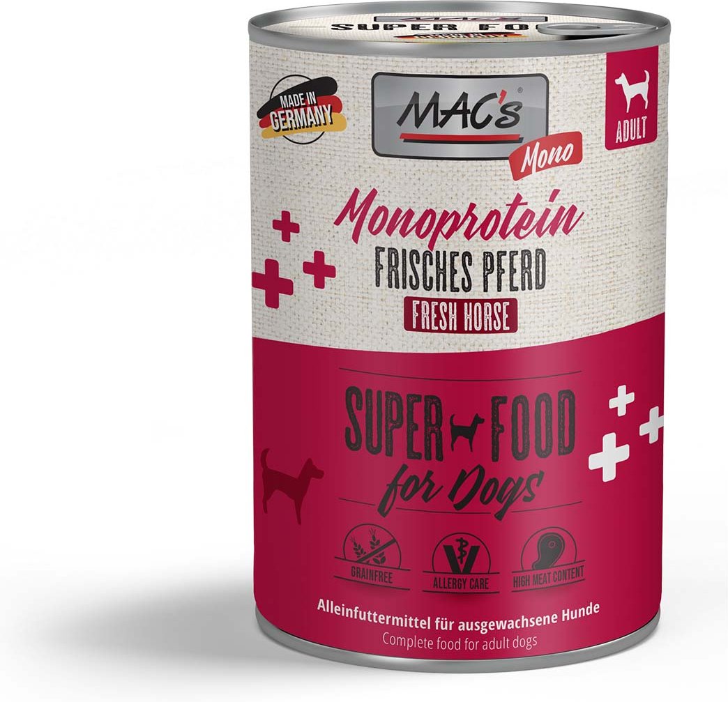 MAC's Dog Mono Pferd 6x400g