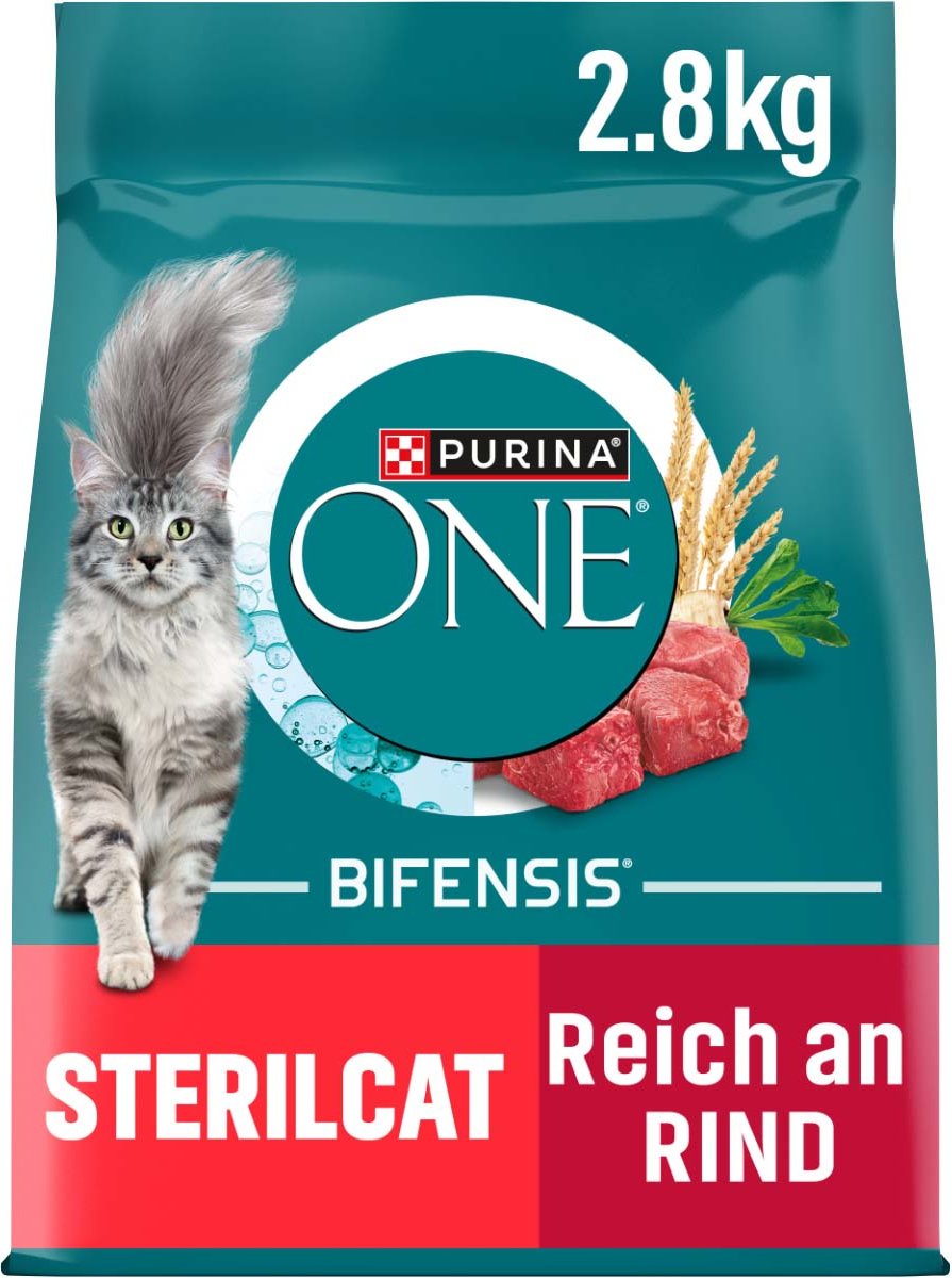 PURINA ONE BIFENSIS STERILCAT Rind 2,8kg