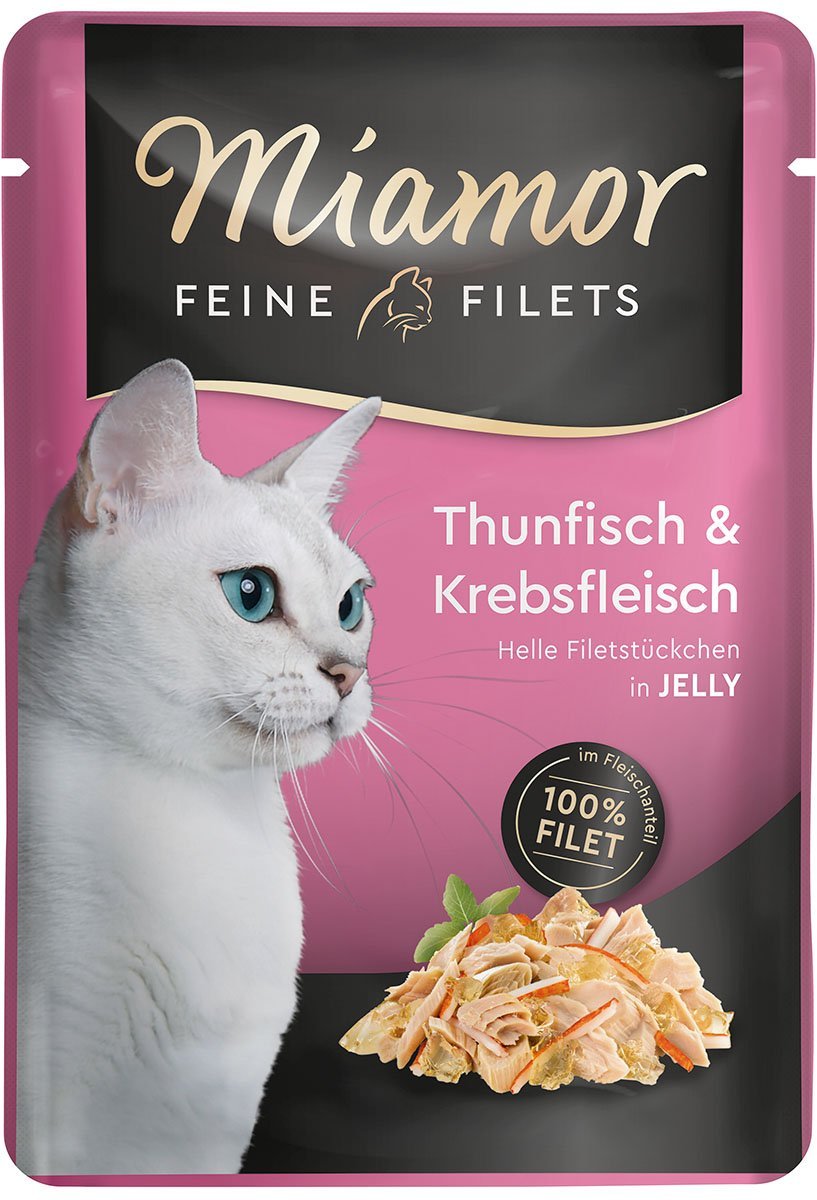 Miamor Feine Filets in Jelly Thun & Krebs 48x100g