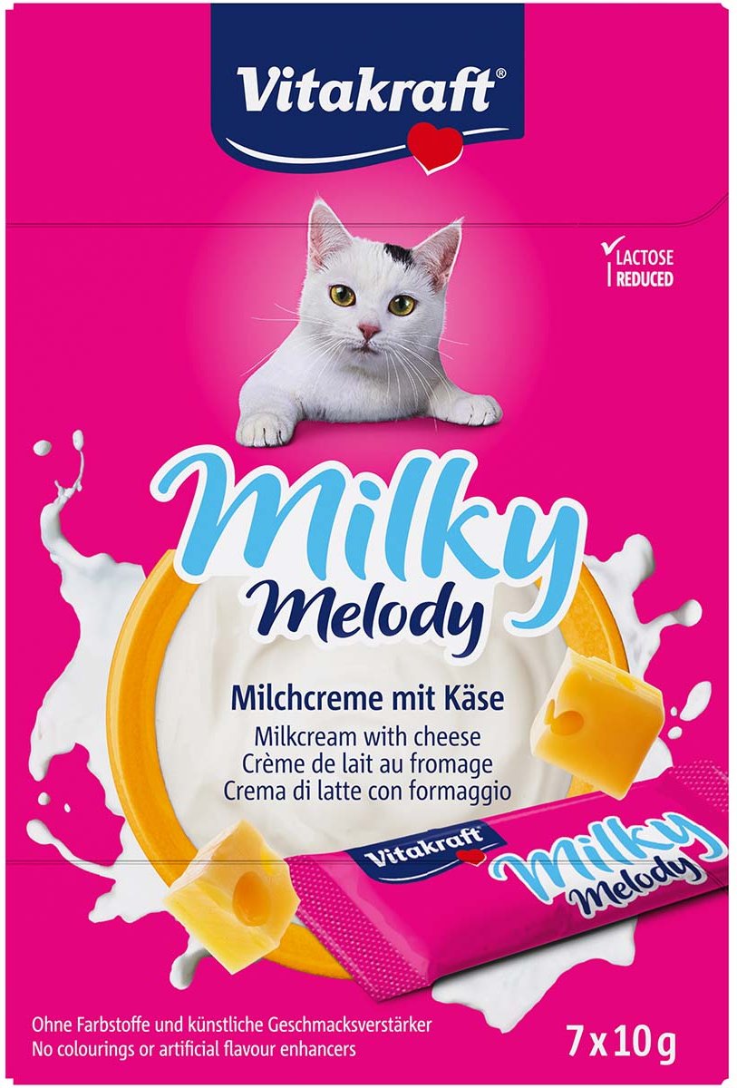 Vitakraft Katzensnack Milky Melody Käse 70g
